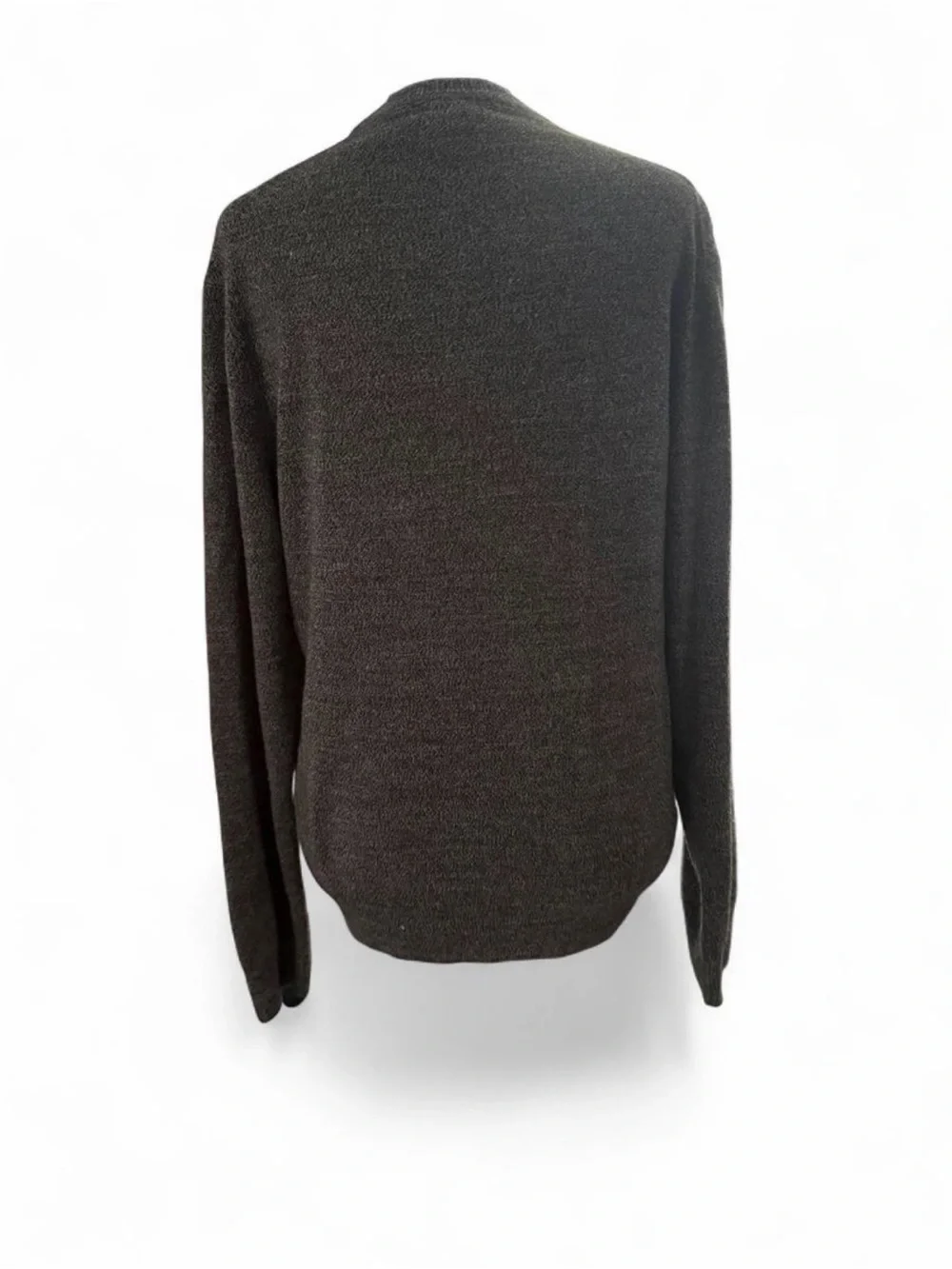 Dockers Men’s Medium Charcoal Gray Textured Knit Crewneck Sweater
